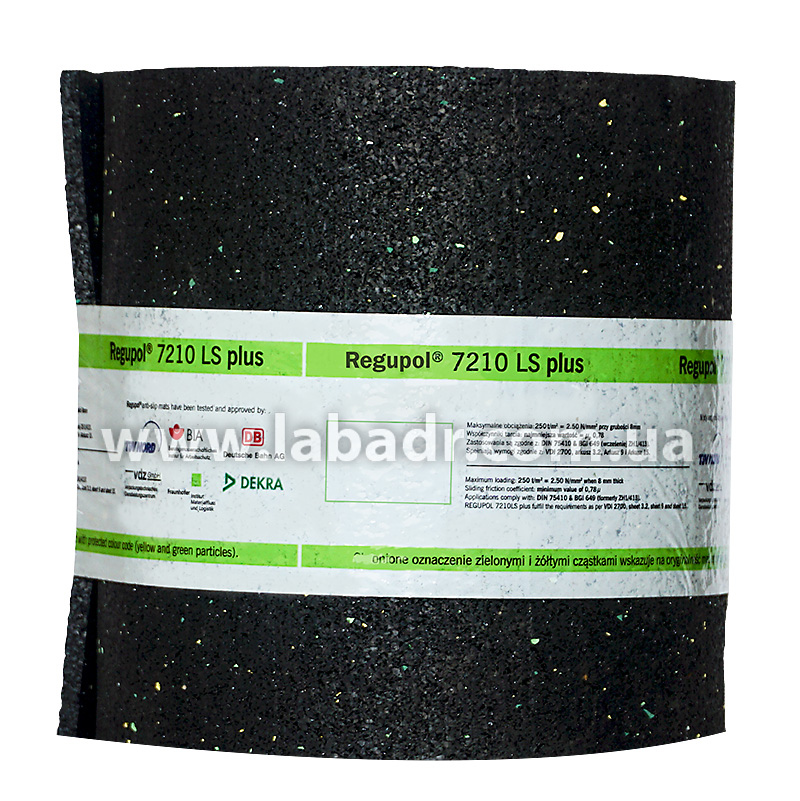 Резиновый коврик противоскольжения REGUPOL 7210LS plus