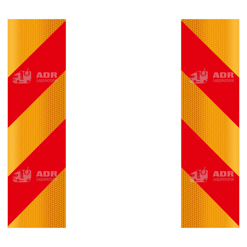 Комплект наклеек опознавательных знаков транспортного средства