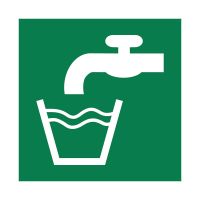 Наклейка «Питна вода» 10 на 10 см